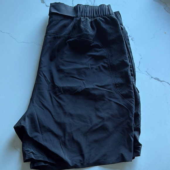 Black Athletic Shorts - Picture 1 of 4